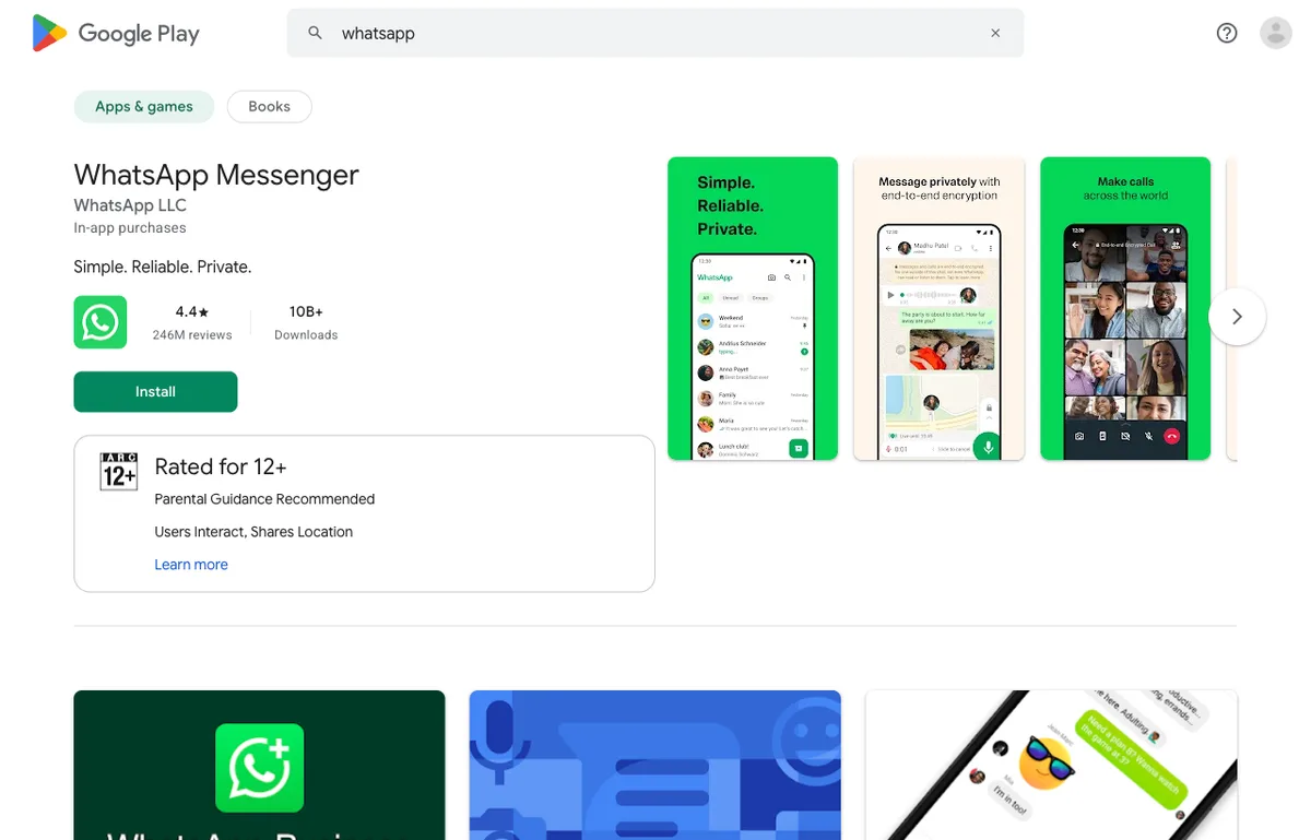 API result preview