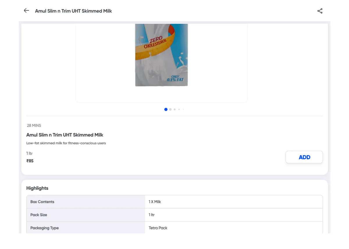 API result preview