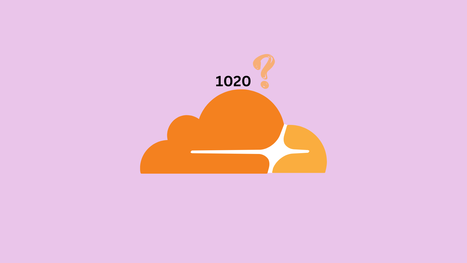 cloudflare 1020 error