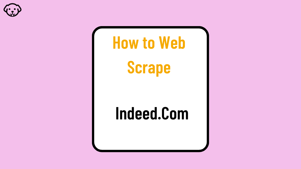 web scraping indeed.com
