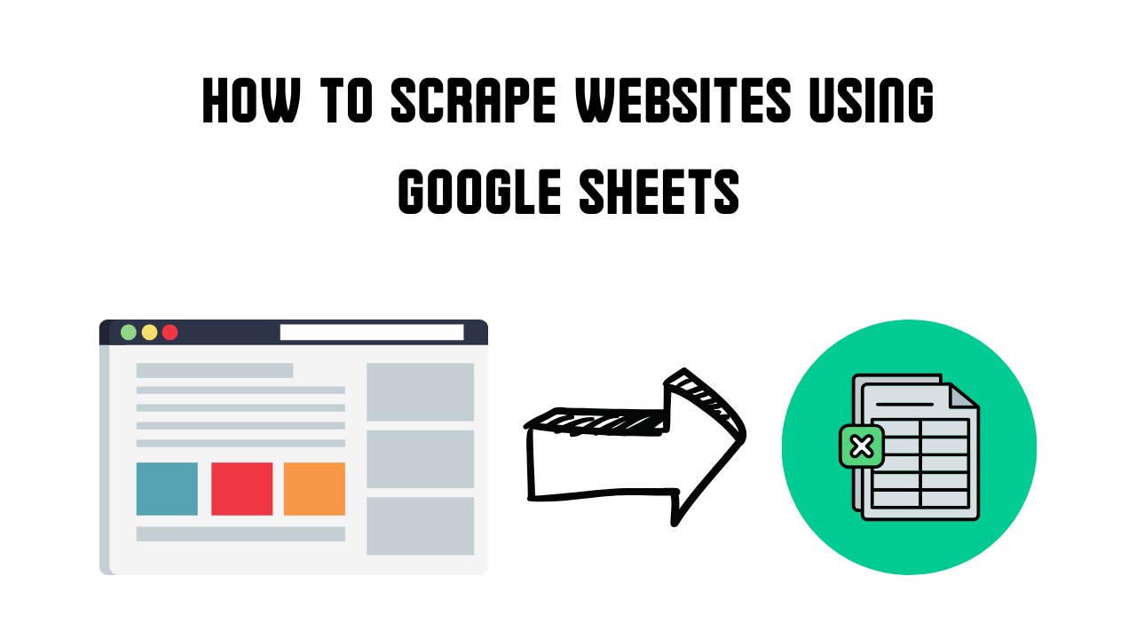 scrape website with google sheets