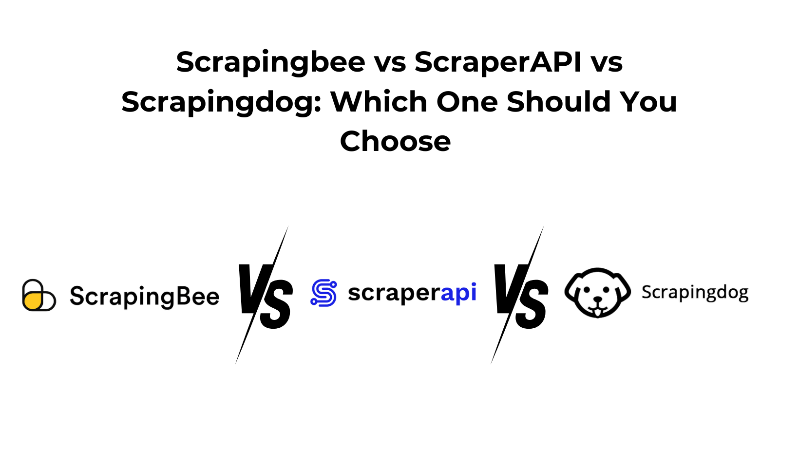 scraperapi vs scrapingbee vs scrapingdog