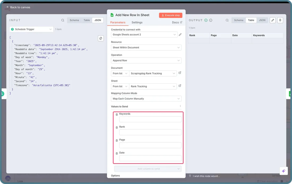 n8n workflow