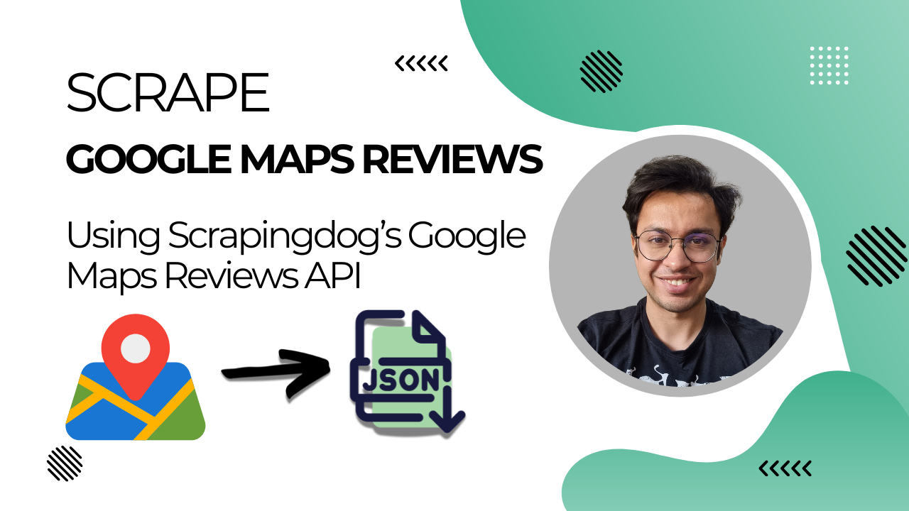 Scrape google maps reviews