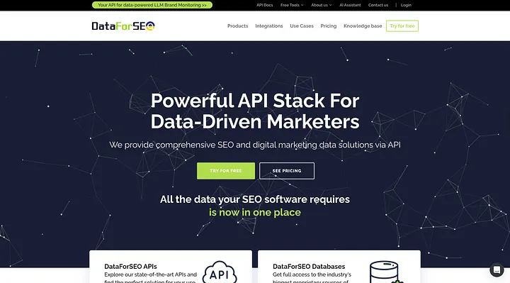 dataforseo dashboard