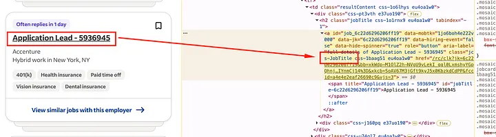 job code